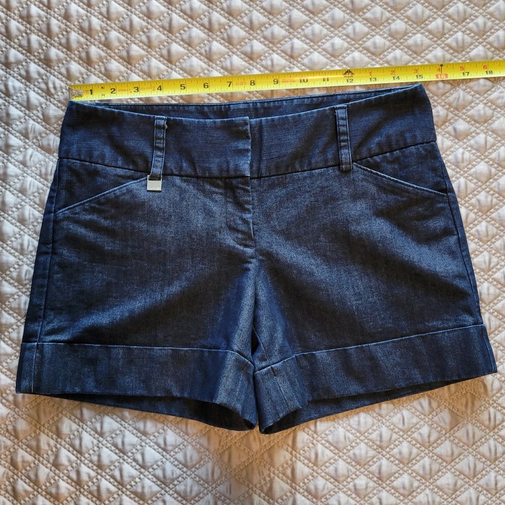 Express Jean Shorts - Dark Wash - Size 4 - Like New